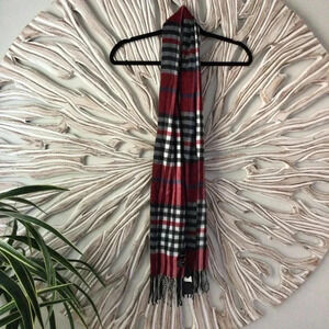 Cejon Made in Italy Plaid Scarf